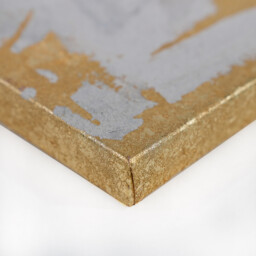 Modartzee Vibrant Queen Gold Foiled Canvas - Pink - thumbnail 3