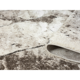 Eleanor Modern Embossed Contemporary Living Room Area Rug - Slate Design Rug - Mocha / 170cm - thumbnail 3
