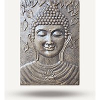 Antique Gold Buddha Relief Wall Art for Meditation - Gold