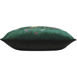 Midnight Garden Floral Rectangular Cushion 43 x 43cm - Green / Polyester - thumbnail 3