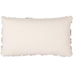 Maeve Tufted Cotton Cushion - Natural / Feather - thumbnail 2