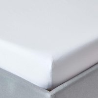 200 Thread Count Egyptian Cotton Extra Deep Fitted Sheet - White / Single - image 1