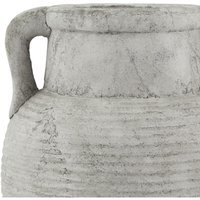 Athena Stone Amphora Pot - White - thumbnail 1