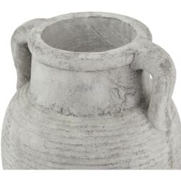 Athena Stone Amphora Pot - White - thumbnail 3