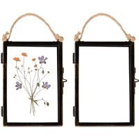 Hanging Metal Photo Frames - Black / 4 x 6 / 2 - image 1