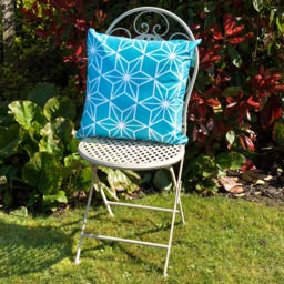 Geometric Tile Printed Garden Scatter Cushion Cover  - Imperial Atlantis - thumbnail 4