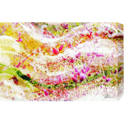 Countryside Colour Wilderness Graphic Art Wrapped on Canvas - Yellow / 46cm - thumbnail 2
