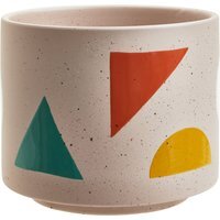 Jada Large Abstract Planter - Multicolour