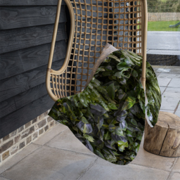 Urban Jungle, Modern Interior Decoration Blanket - Green - thumbnail 4