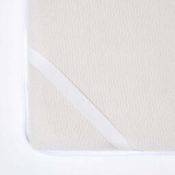 Luxury Extra Thick 500 GSM Cotton Mattress Topper - White / Superking - thumbnail 3