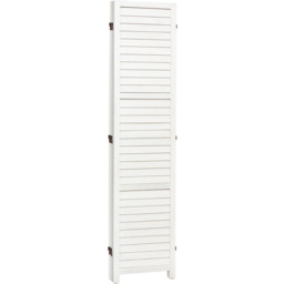 Elegant Solid Wood Room Divider - White / 120cm / 5kg - thumbnail 2