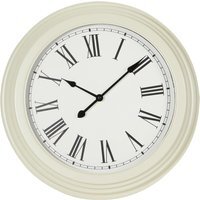 Iron Wall Clock 40cm - Cream - thumbnail 1