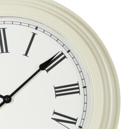 Iron Wall Clock 40cm - Cream - thumbnail 2