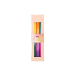 Set of 3 Dipped Aura Energy Taper Candles for Rituals  Decor - Multi - thumbnail 3