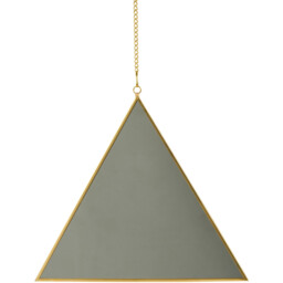 Set of 3 Prism Mirrors - Gold / Wall Mirror - thumbnail 3