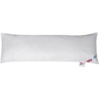 Homescapes Super Microfibre Pregnancy Support Body Pillow - White