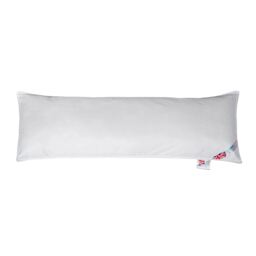 Homescapes Super Microfibre Pregnancy Support Body Pillow - White - thumbnail 3