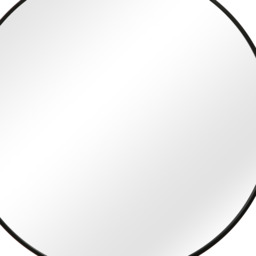 Pandora Round Mirror - 80 x 80cm  - Black - thumbnail 5