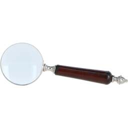 Luxury Leather Handled Magnifying Glass - Chestnut - thumbnail 5