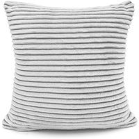 Soft Snug Deluxe Printed Cord Cushion - Charcoal - image 1
