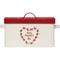 Anglaise Housekeepers Box - Cream