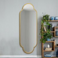 The Duplici Gold Double Arched Wall Mirror - Gold / 170cm - image 1