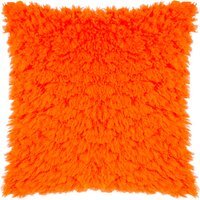 Fluffball Faux Fur Cushion 45 x 45cm - Orange Fever / 0.49kg - image 1