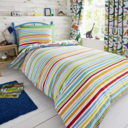 Dinosnore Kids Bedding Duvet Cover Set - Blue / Double - thumbnail 2