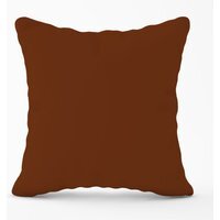 Chocolate Brown Outdoor Cushion - Brown / 60cm