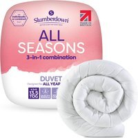 Slumberdown All Seasons Combi 13.5 Duvet - White / Super King