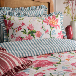 Claudia Floral Duvet Cover Set - Multicolour / Double - thumbnail 2