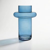 Calla Large Turquoise Speckle Vase - Glass 100%