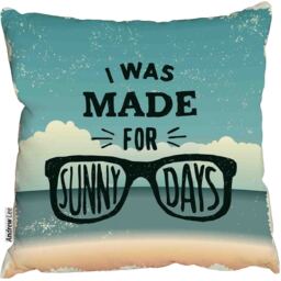 Sunglasses sunny days Outdoor Cushion - Blue / 60cm - thumbnail 2