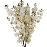 Bunch of Artificial Eucalyptus Foliage Stems - White Eucalyptus