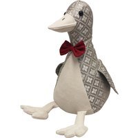 Jacquard Duck Doorstop - Multicolour