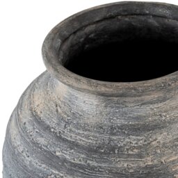 Marra Large Olpe Vase Modern Ceramic Centerpiece for Retail Displays - Grey - thumbnail 4