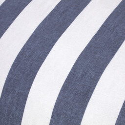 Margate Stripe Duvet Set - Blue / Single - thumbnail 4