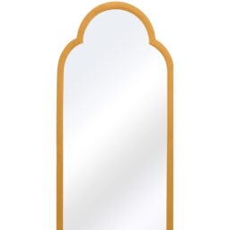 Duplici Gold Double Arched Garden Mirror - Gold / 35.5cm - thumbnail 3