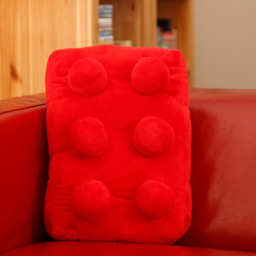 Brick Cushion - Red - thumbnail 3