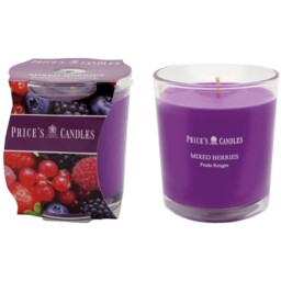 Price's Mixed Berries Scented Jar Candle - Purple - thumbnail 2