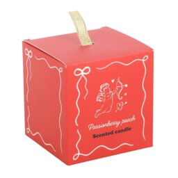 Cherub's Kiss Passionberry Peach Candle Romantic Scented Gift - Peach - thumbnail 3