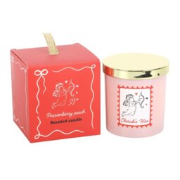 Cherub's Kiss Passionberry Peach Candle Romantic Scented Gift - Peach - thumbnail 5