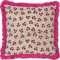 Kemble Printed Cushion - Violet / 80 Feather 20 Polyester