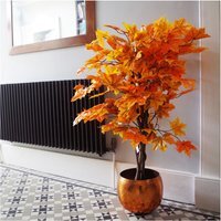 Artificial Orange Maple Tree Indoor - orange