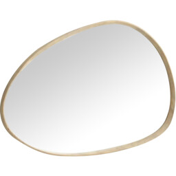 Natural Wood Organic Mirror - Wood - thumbnail 4