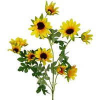Artificial Daisy Flower Spray - Yellow Daisy Spray