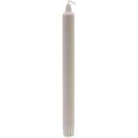 Pure Natural Wax Dinner Candle Silver Grey Elegant Long Lasting - Grey - thumbnail 1