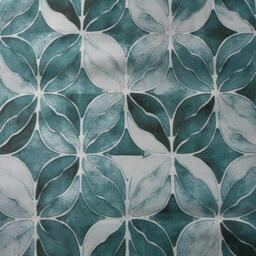 Watercolour Geo Abstract Duvet Set - Green / King - thumbnail 5