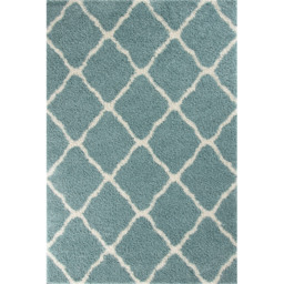 Myshaggy Moroccan Design Rug - Duck Egg Blue / 140x200cm - thumbnail 2