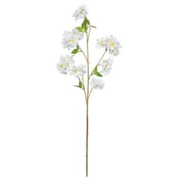 Artificial Silk Apple Tree Blossom 80cm - White - thumbnail 2